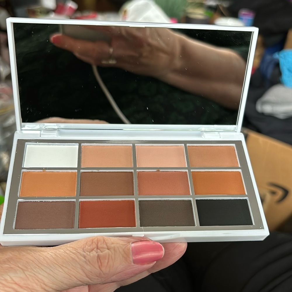 LASH STEP Matte About You Eyeshadow Palette.  New!